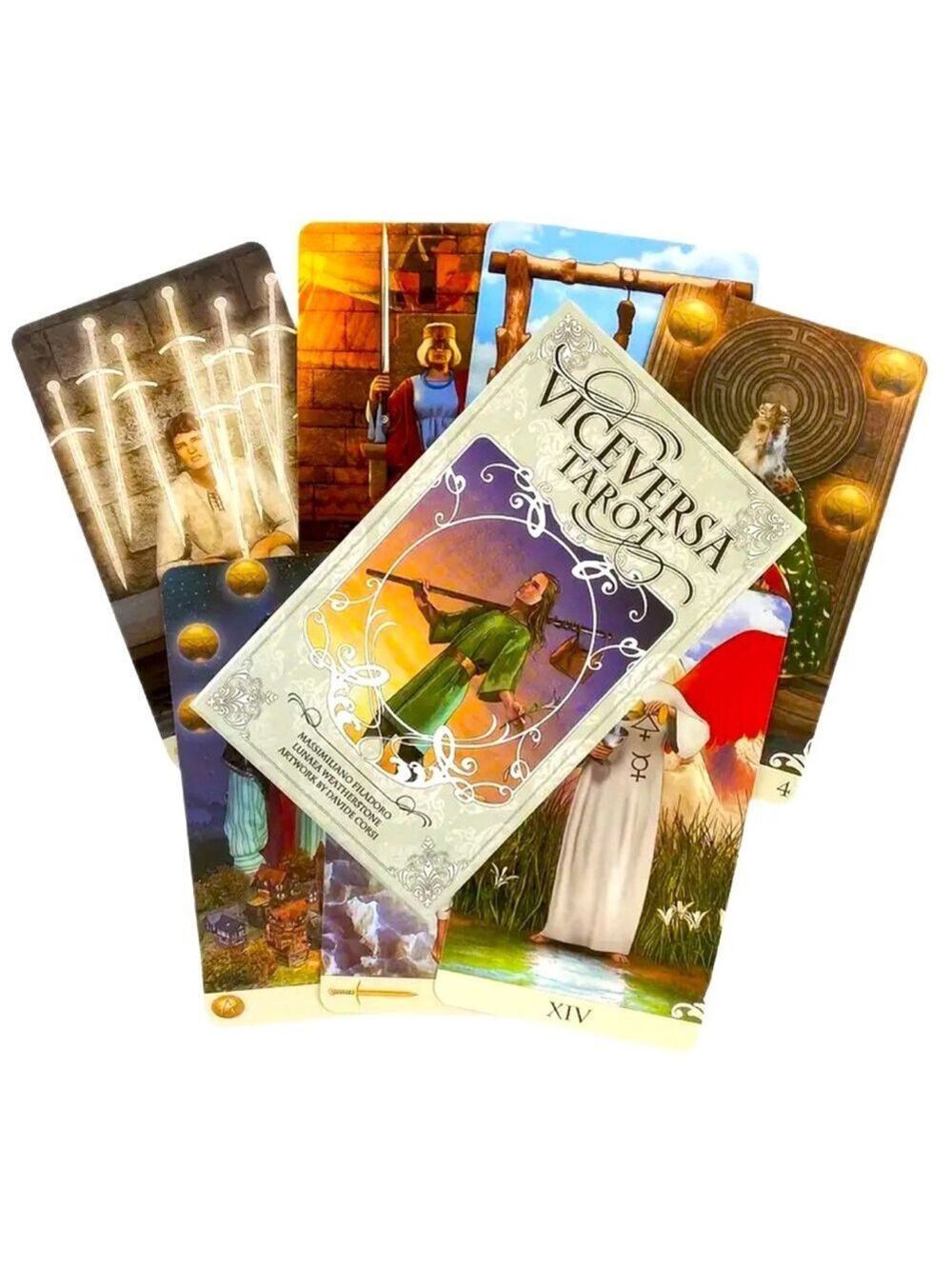 The Viceversa Tarot: A Deck of Dual Perspectives Tarot Deck